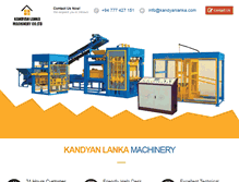 Tablet Screenshot of kandyanlanka.com